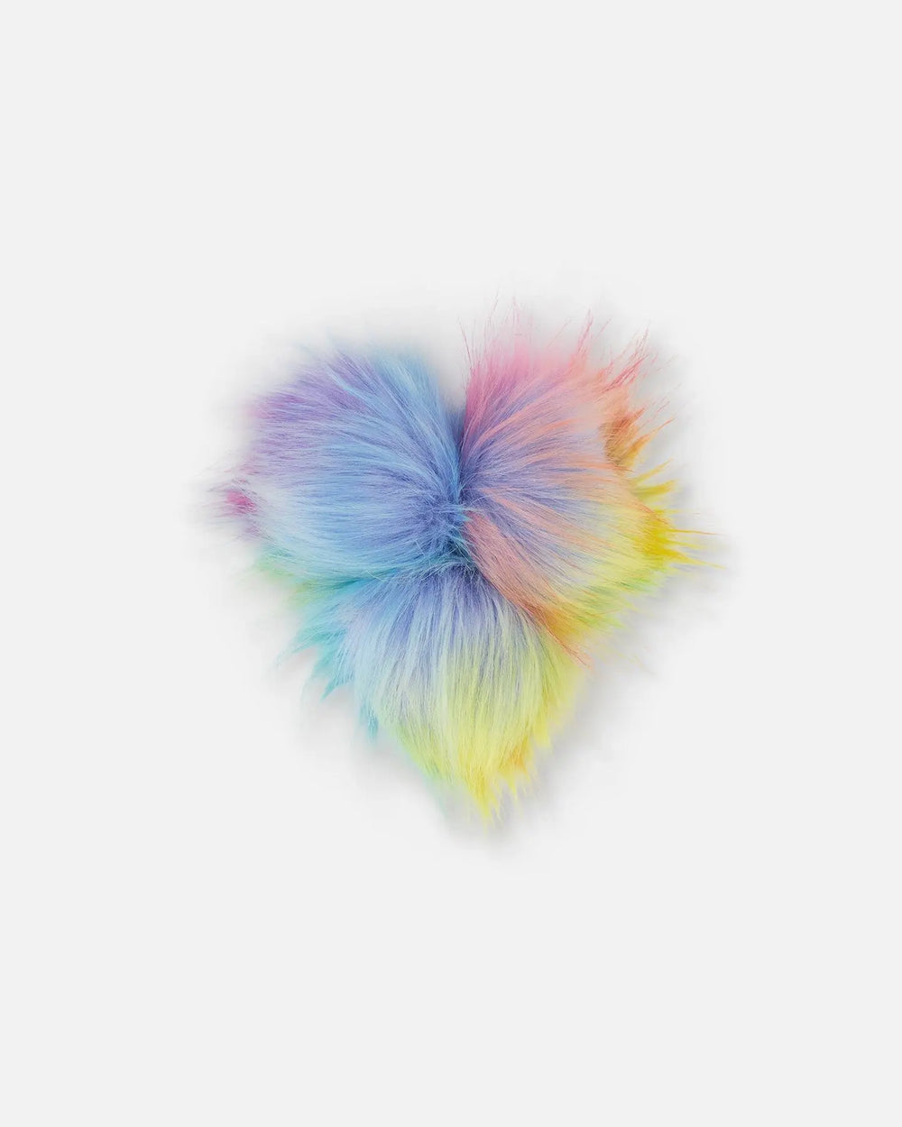 Multi-Colored Fake Fur Pompom For Hat | Deux par Deux | Jenni Kidz