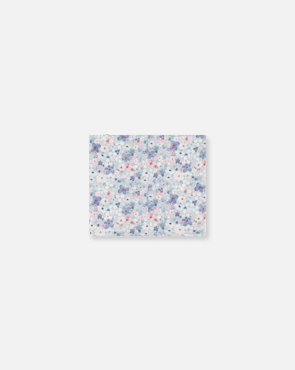 Neck Tube Baby Blue Printed Watercolor Flowers | Deux par Deux | Jenni Kidz