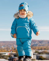 One Piece Baby Car Seat Snowsuit Sky Blue | Deux par Deux | Jenni Kidz