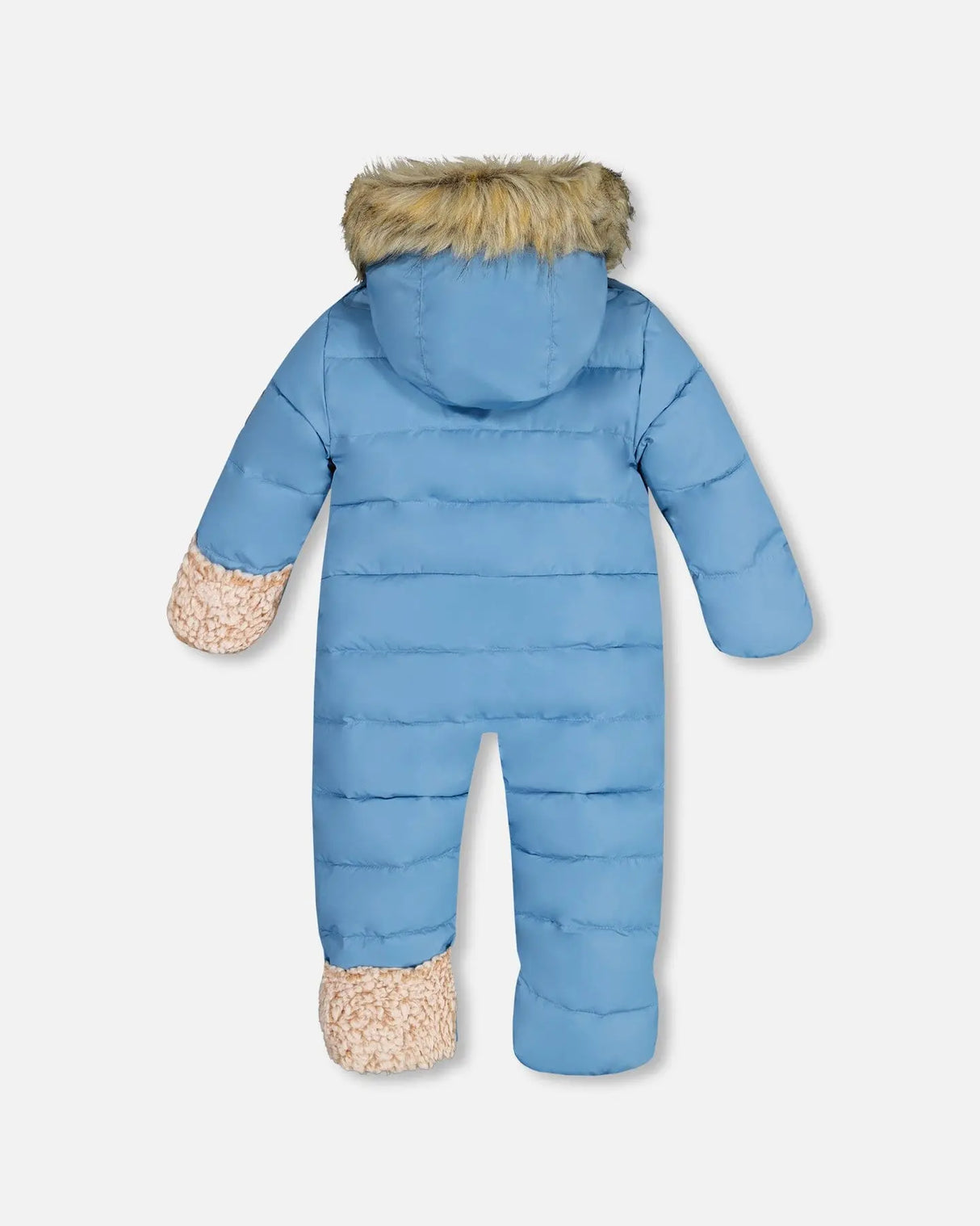 One Piece Baby Car Seat Snowsuit Sky Blue | Deux par Deux | Jenni Kidz