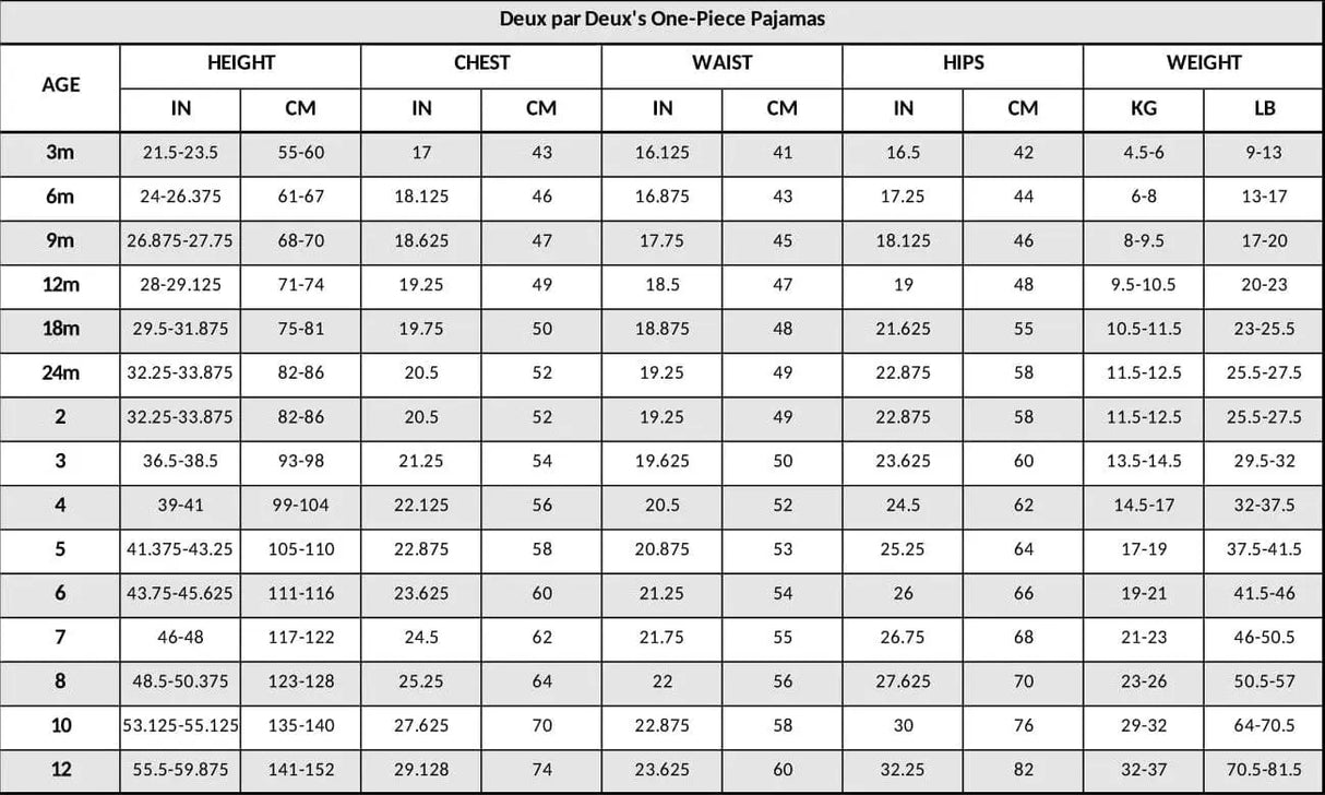 One-Piece Organic Cotton Pajama Beige Reindeer Print | Deux par Deux | Jenni Kidz