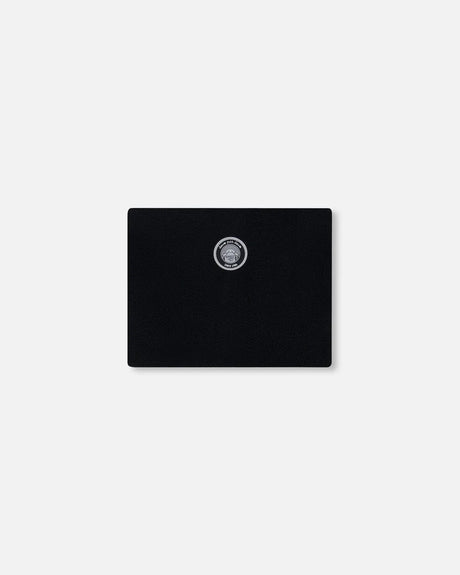 One-Piece Play Snowsuit Black Retro Flower Print | Deux par Deux | Jenni Kidz