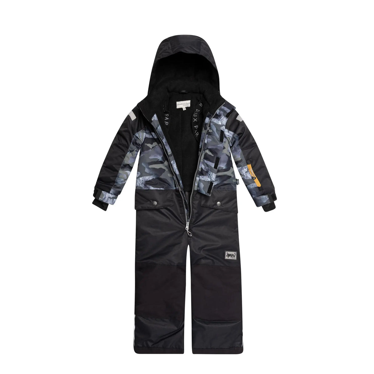 One Piece Snowsuit Printed Camo | Deux par Deux | Jenni Kidz