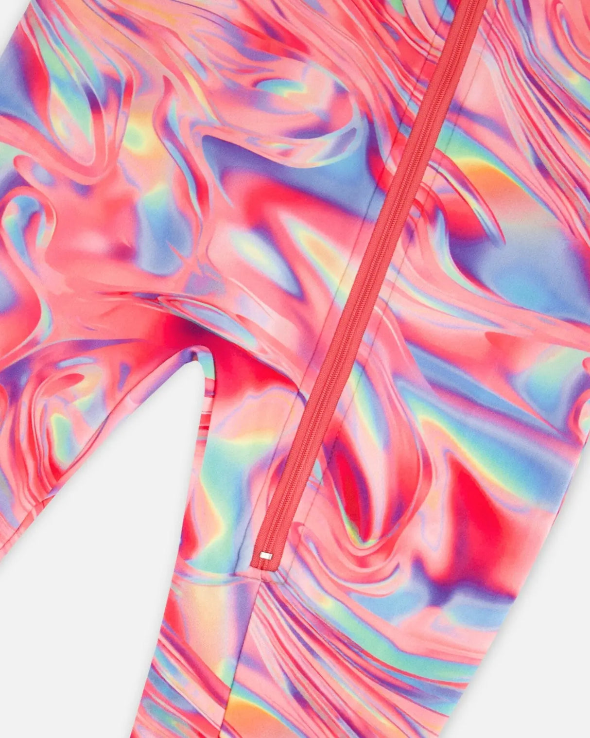 One Piece Thermal Underwear Printed Pink Marble | Deux par Deux | Jenni Kidz