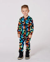 One-Piece Thermal Underwear Smiley Face Boy | Deux par Deux | Jenni Kidz