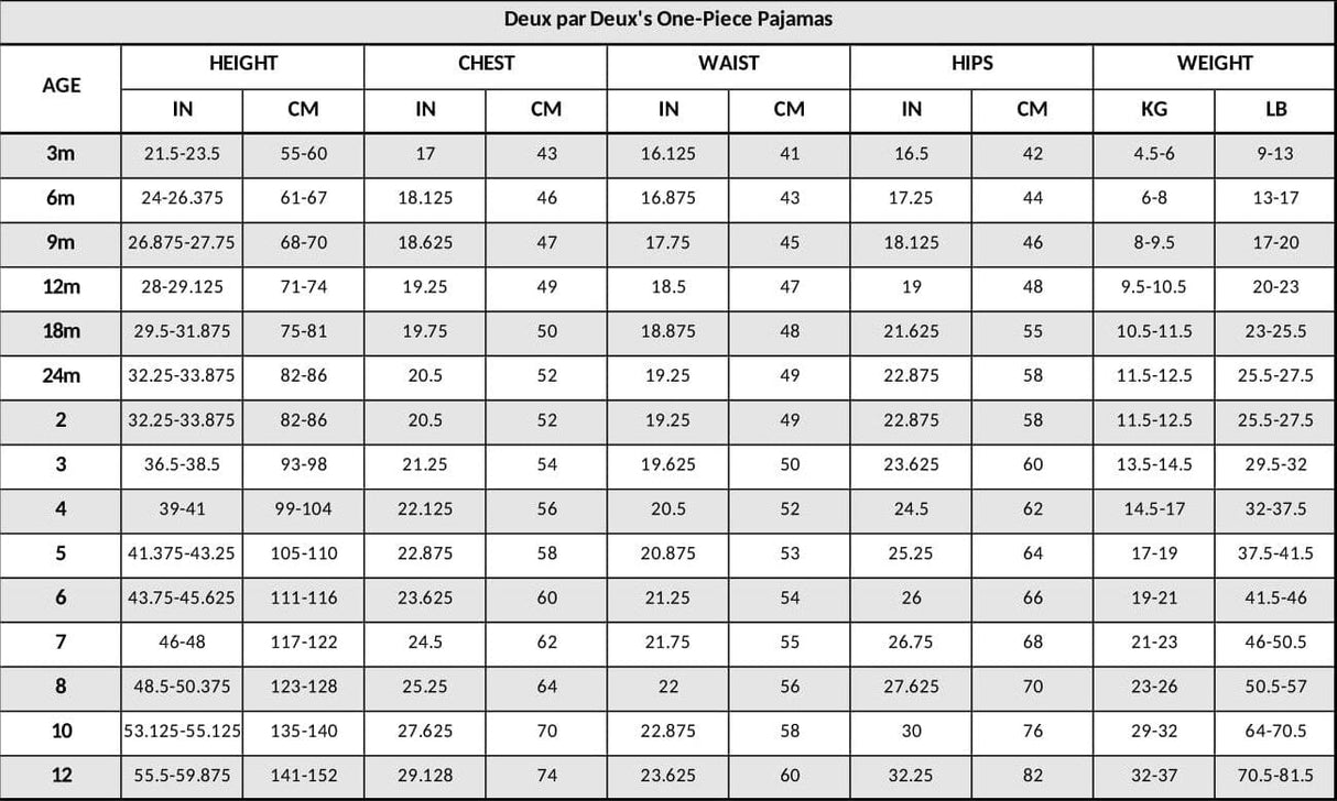 One-Piece Organic Cotton Pajama Beige Reindeer Print-3