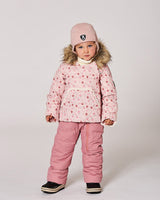 Car-seat snowsuit slim fit, buckled in stroller seat