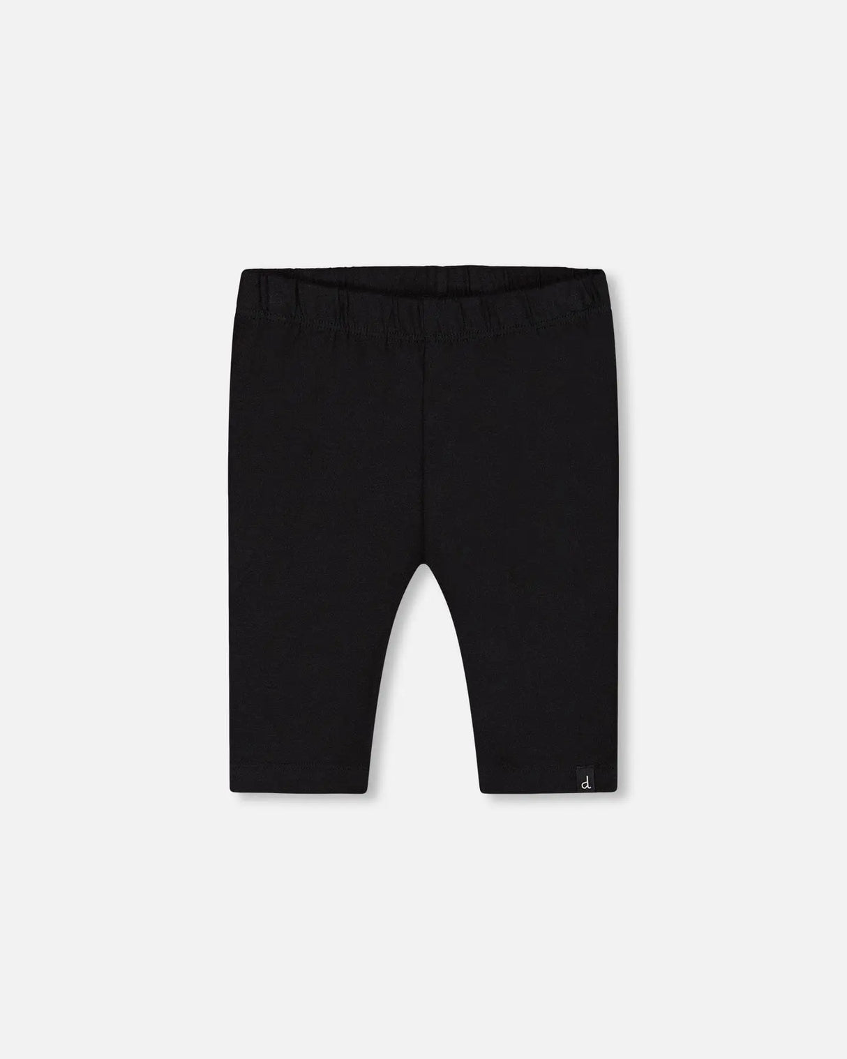 Organic Cotton Biker Short Legging Black | Deux par Deux | Jenni Kidz