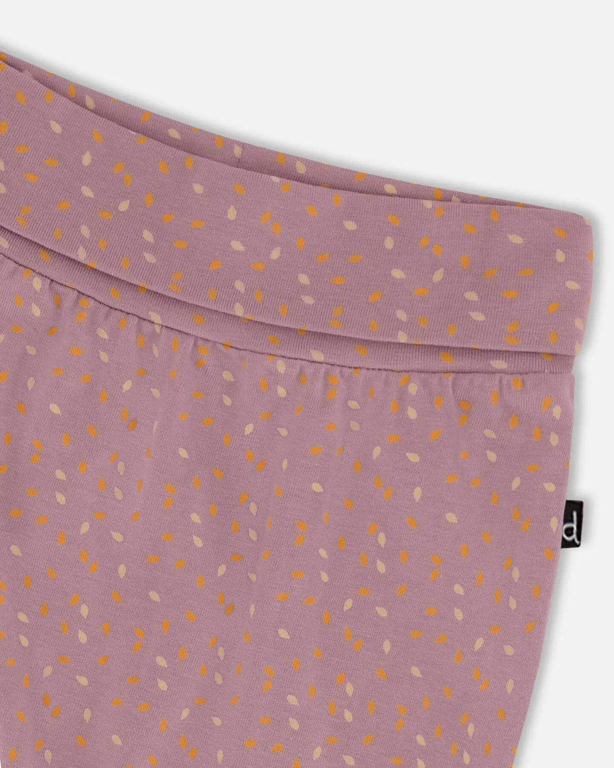 Organic Cotton Evolutive Pant Printed Pear Seeds | Deux par Deux | Jenni Kidz