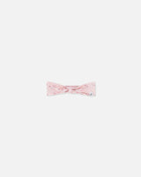 Organic Cotton Headband Printed Pink Small Flower | Deux par Deux | Jenni Kidz