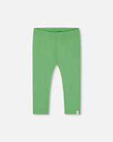 Organic Cotton Legging Green | Deux par Deux | Jenni Kidz