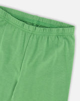 Organic Cotton Legging Green | Deux par Deux | Jenni Kidz