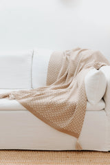 Organic Knitted Throw Blanket | Malabar Baby | Jenni Kidz