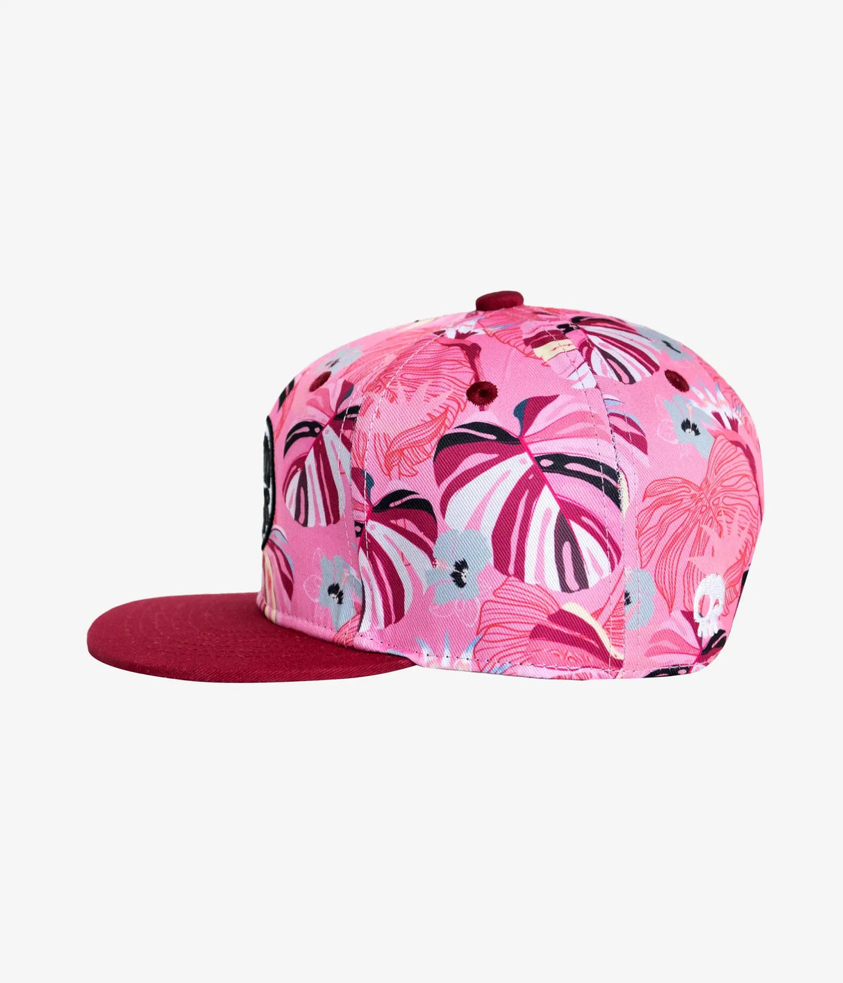 Panama Snapback Hat - Rasberry Red | Headster | Headster | Jenni Kidz