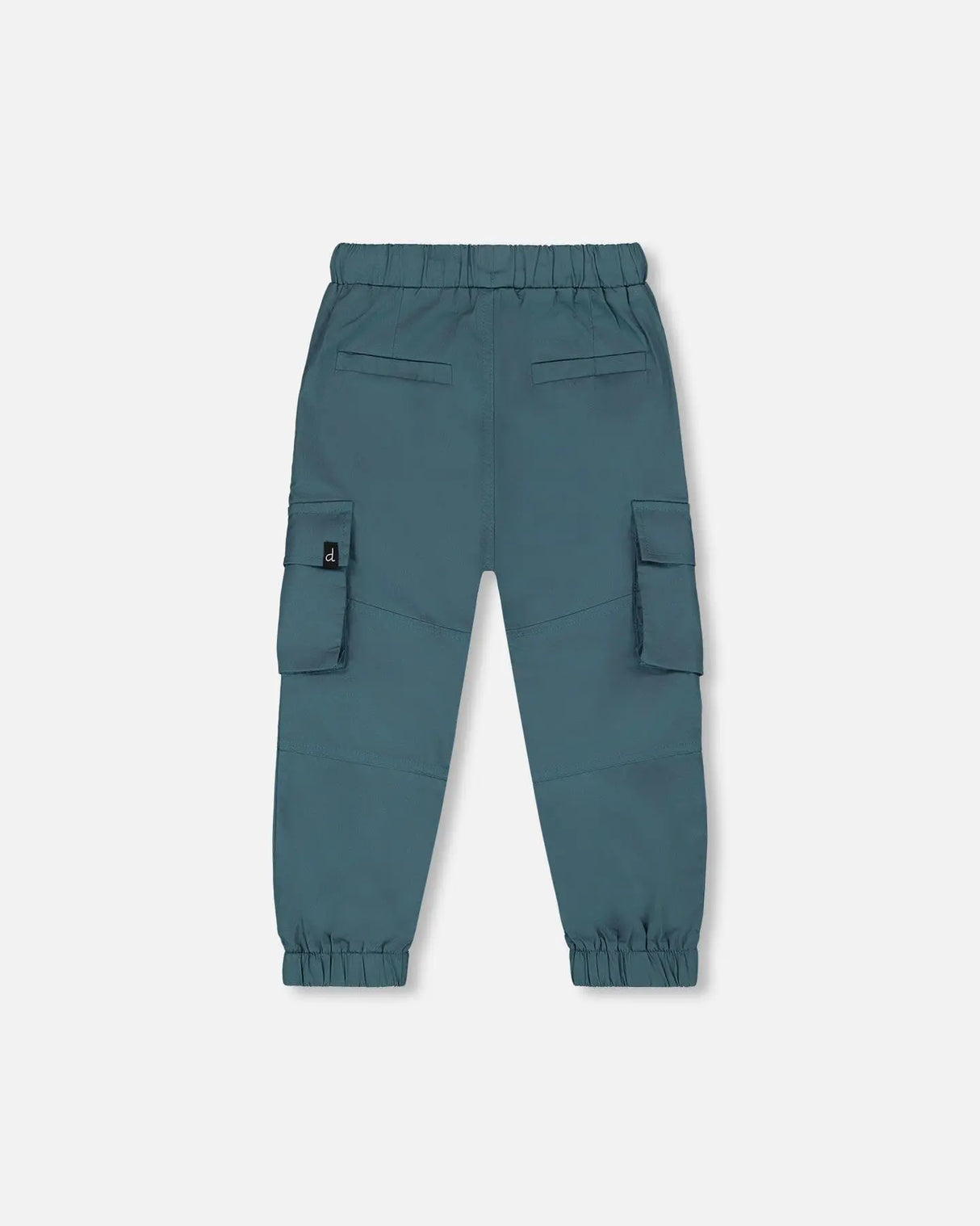 Parachute Cargo Pocket Jogger Pants Dark Teal | Deux par Deux | Jenni Kidz