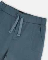 Parachute Cargo Pocket Jogger Pants Dark Teal | Deux par Deux | Jenni Kidz