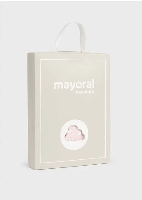 Patterned Quilted Bear footie Onesie - Baby Rose | Mayoral | Mayoral | Jenni Kidz