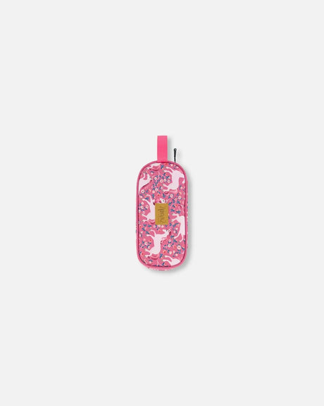 Pencil Case Pink Printed Unicorn | Deux par Deux | Jenni Kidz