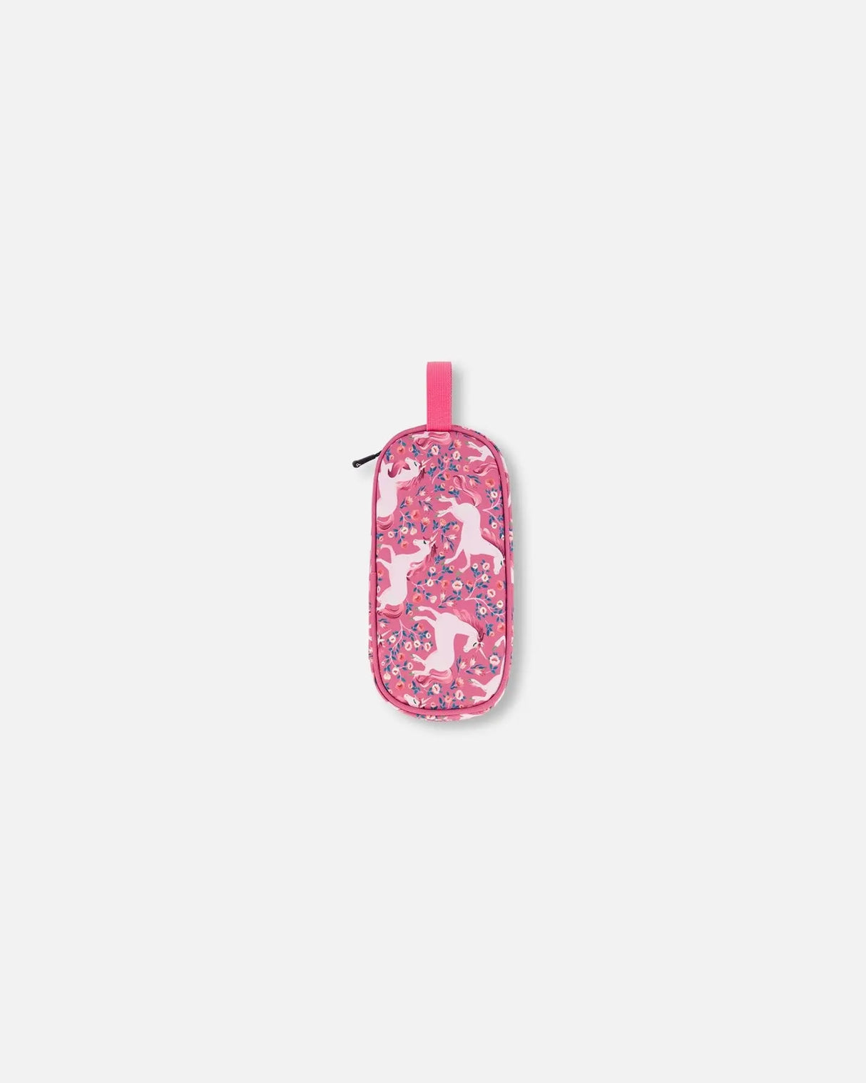 Pencil Case Pink Printed Unicorn | Deux par Deux | Jenni Kidz