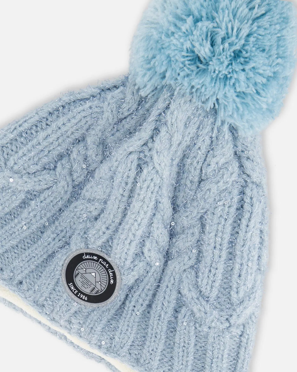 Peruvian Knit Hat Air Blue | Deux par Deux | Jenni Kidz