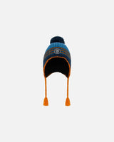 Peruvian Knit Hat Blue And Orange | Deux par Deux | Jenni Kidz