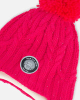 Peruvian Knit Hat Fuschia Pink | Deux par Deux | Jenni Kidz