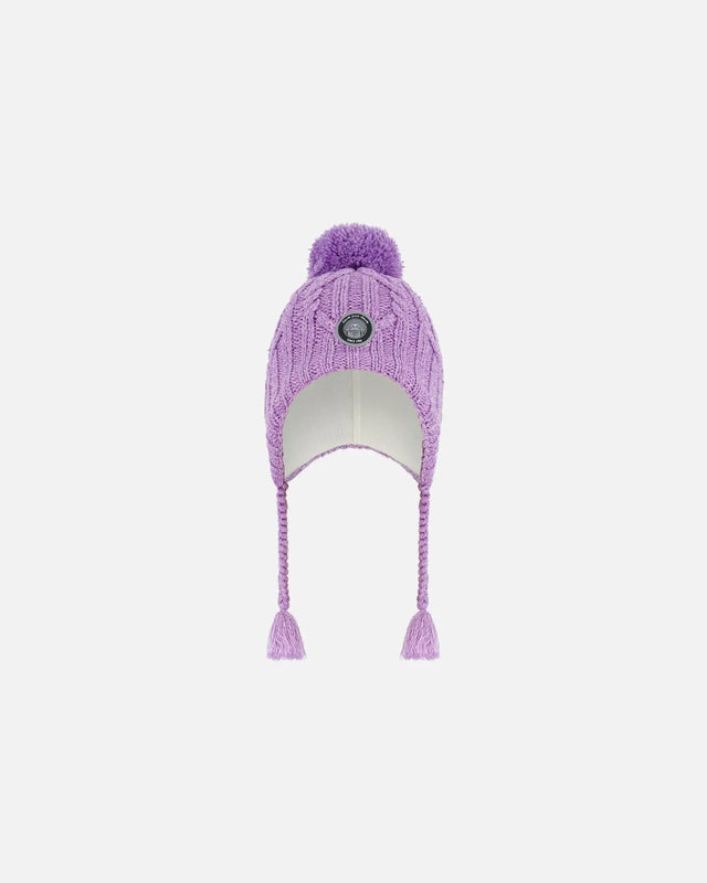 Peruvian Knit Hat Purple | Deux par Deux | Jenni Kidz