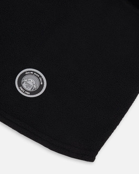 Polar Fleece Balaclava Black | Deux par Deux | Jenni Kidz