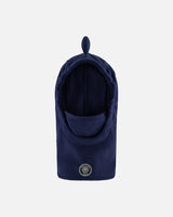 Polar Fleece Balaclava For Ski Helmet Navy Blue | Deux par Deux | Jenni Kidz