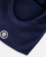Polar Fleece Balaclava For Ski Helmet Navy Blue | Deux par Deux | Jenni Kidz