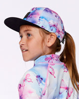 Printed Cap Butterflies On Multicolored And Black Background | Deux par Deux | Jenni Kidz