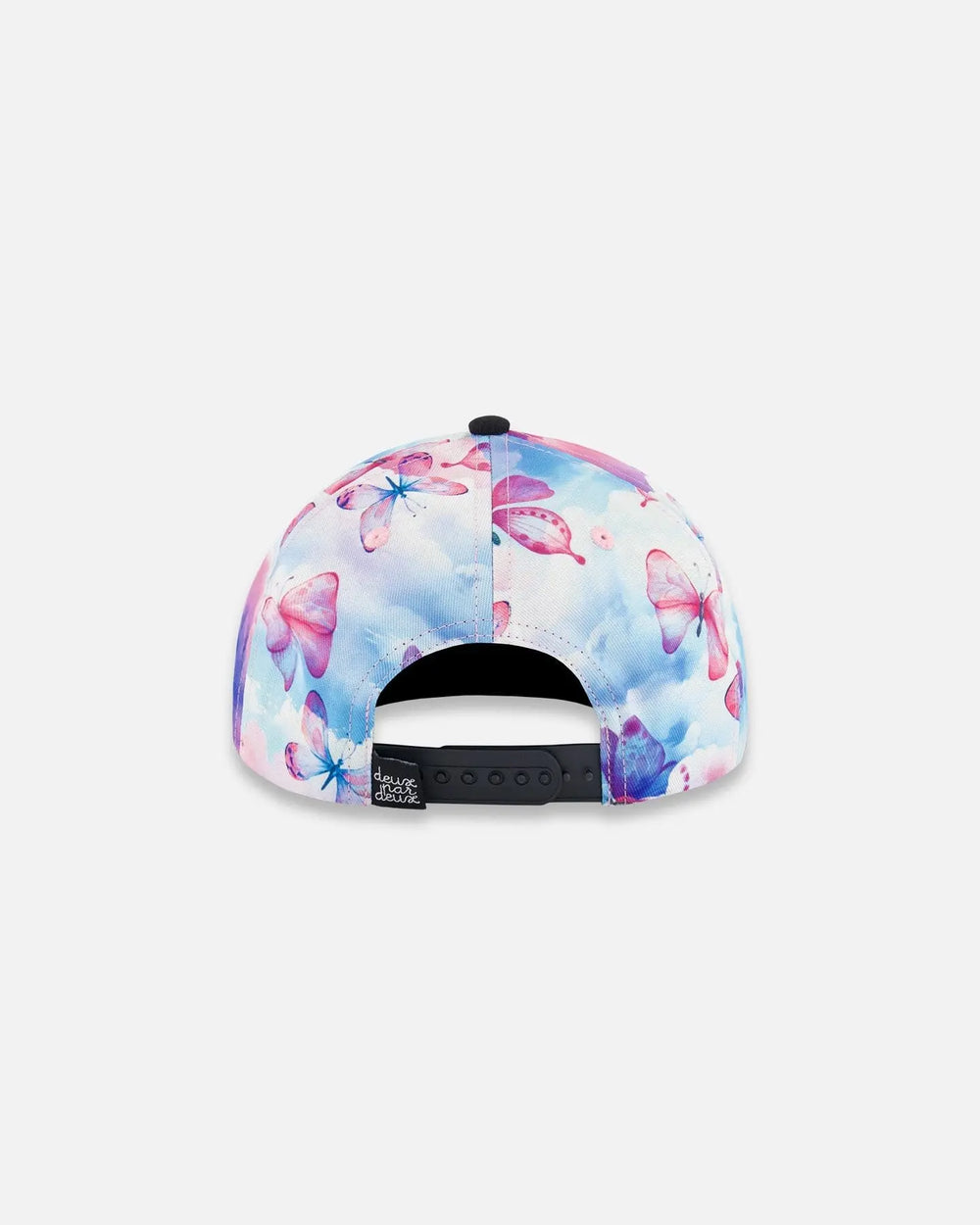 Printed Cap Butterflies On Multicolored And Black Background | Deux par Deux | Jenni Kidz