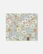 Printed Neck Tube Small White Flowers On Turquoise And Lilac | Deux par Deux | Jenni Kidz