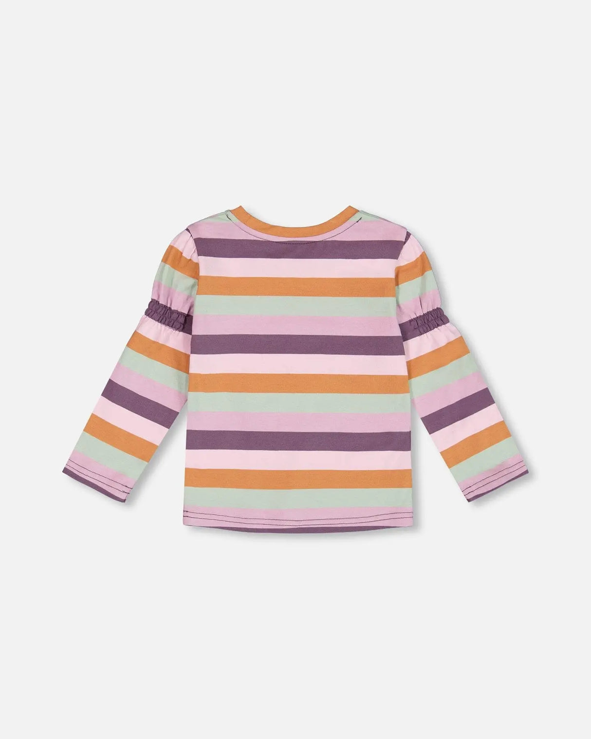 Printed T-Shirt Multicolor Stripe | Deux par Deux | Jenni Kidz