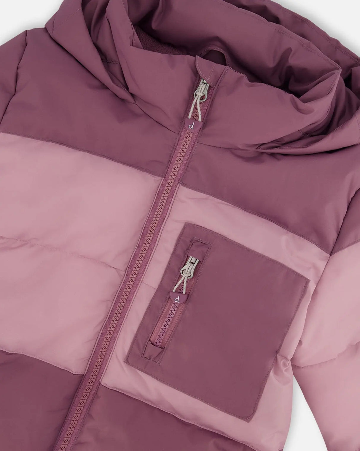 Puffy Jacket Lilac And Purple | Deux par Deux | Jenni Kidz