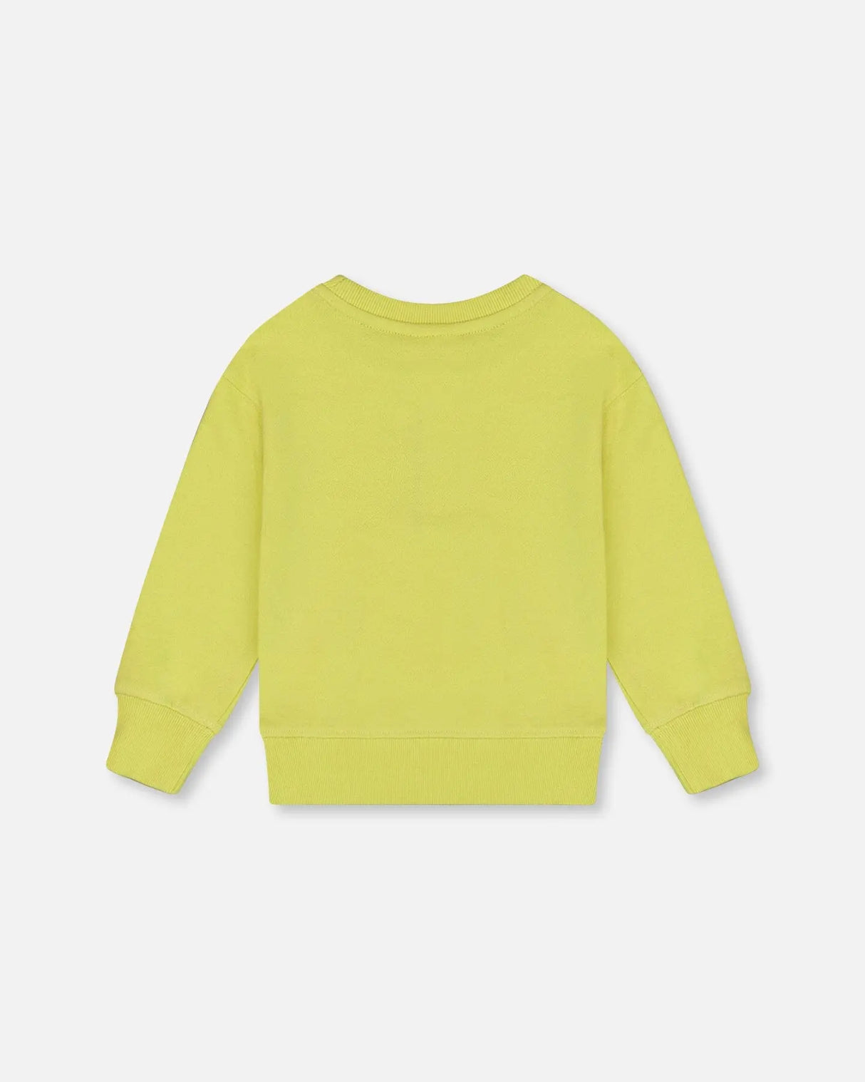 Pullover Graphic Sweatshirt Lime Green | Deux par Deux | Jenni Kidz