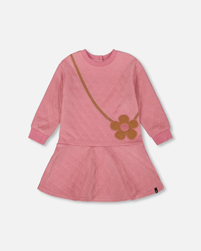 Quilted Dress Purple Pink | Deux par Deux | Jenni Kidz