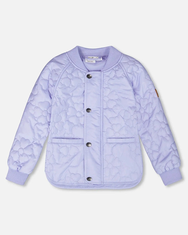 Quilted Mid-Season Jacket Lavender | Deux par Deux | Jenni Kidz
