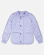 Quilted Mid-Season Jacket Lavender | Deux par Deux | Jenni Kidz