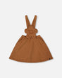 Quilted Overall Dress Mocha | Deux par Deux | Jenni Kidz