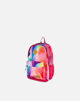 School Bag Printed Rainbow Heart | Deux par Deux | Jenni Kidz