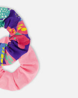 Scrunchies 2-Pack Printed Colorful Butterflies | Deux par Deux | Jenni Kidz
