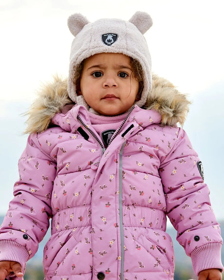 Sherpa Baby Hat Off White | Deux par Deux | Jenni Kidz