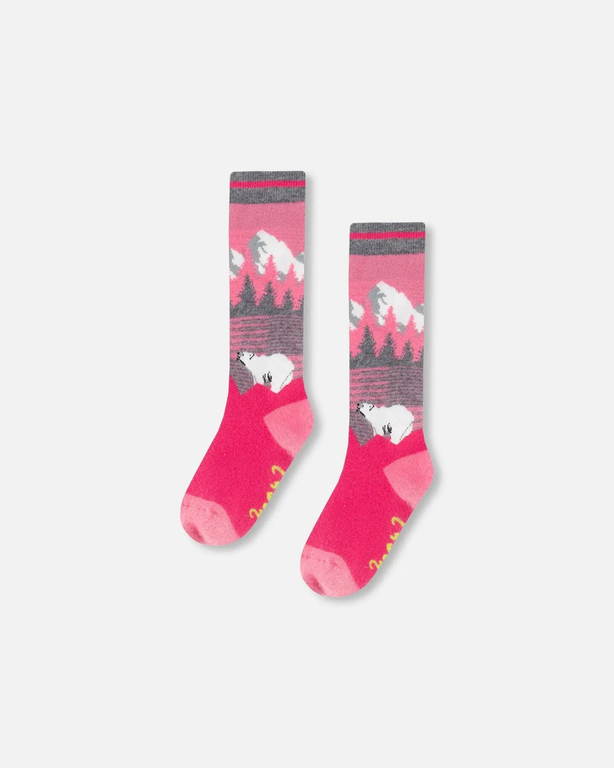 Ski Socks Pink | Deux par Deux | Jenni Kidz