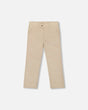 Slant Pocket Pants Light Taupe | Deux par Deux | Jenni Kidz