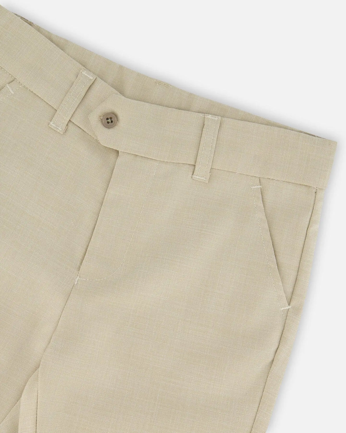 Slant Pocket Pants Light Taupe | Deux par Deux | Jenni Kidz