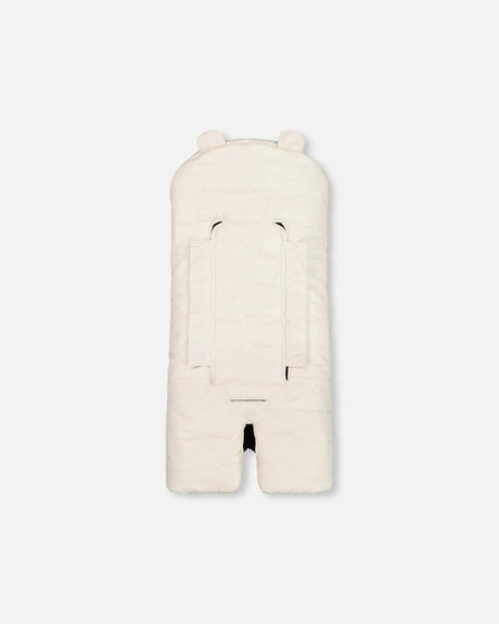 Snugly Baby Wrap Designed For Car Seat And Stroller Off-White | Deux par Deux | Jenni Kidz