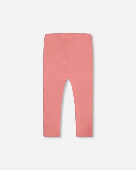 Super Soft Rib Leggings Pink | Deux par Deux | Jenni Kidz