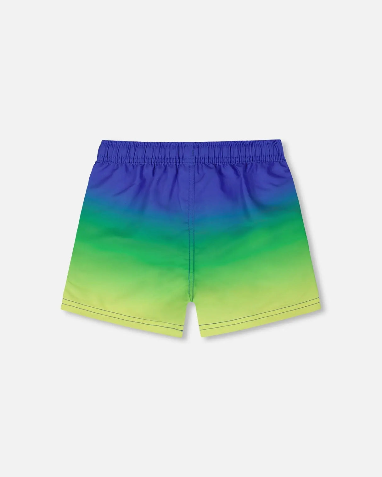 Swim Trunks Blue, Green, And Lime Gradient | Deux par Deux | Jenni Kidz