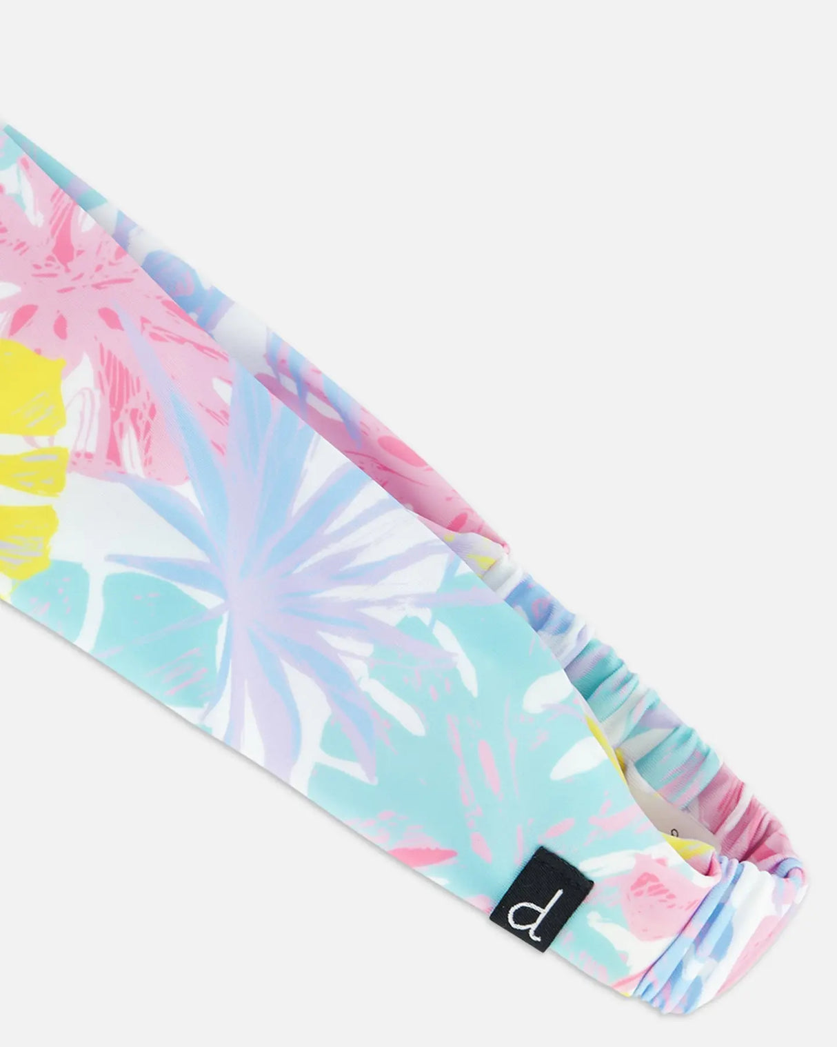Swimwear Headband Palm Leaf Pastel Print | Deux par Deux | Jenni Kidz